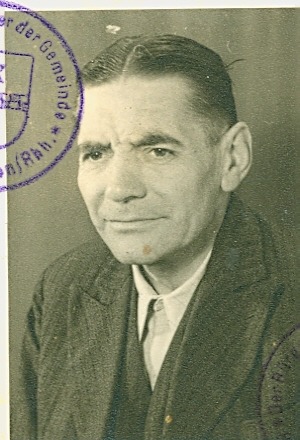 Porträt Heinrich Diehl 1951