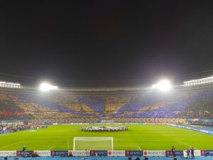 Der Fanblock von Austria Wien