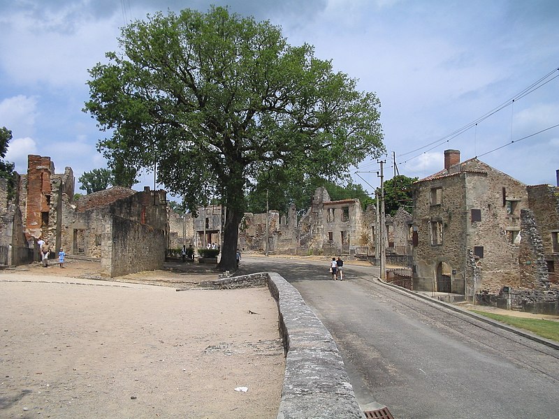 Ruinen von Oradour-sur-Glane