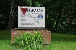 Denkmal für die Opfer der Todesmärsche aus dem KZ Sachsenhausen.